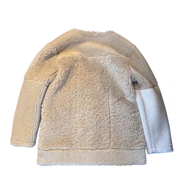 BDG Urban Outfitters Sherpa 4 Button Patchwork Jacket NWT - Picture 3 of 12